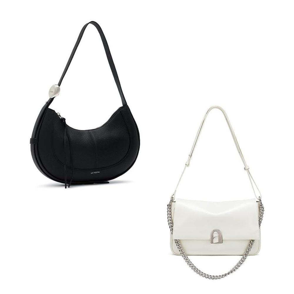 Rylan Signature Satchel /Vanilla/Caramel/ One Size